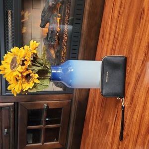 Michael Kors black wristlet